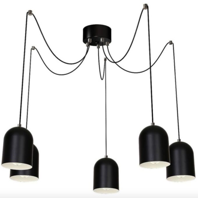 Taklampa Spider 5 armar