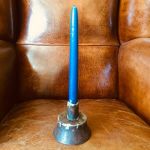 Ljusstake av gammal vagnstrumpet