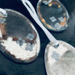 4 st spegelprydnader hängbara