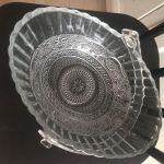 Glasskål med handtag