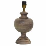 Lampfot Trä Clark - 4 färger