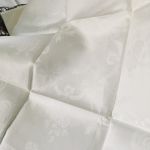 Linneservetter - blommiga - set med 5 st - 38*38 cm