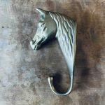 Krok mässing hästhuvud