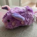 Fickplunta glas - hundmotiv