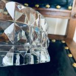 Glasskål snyggt mönster