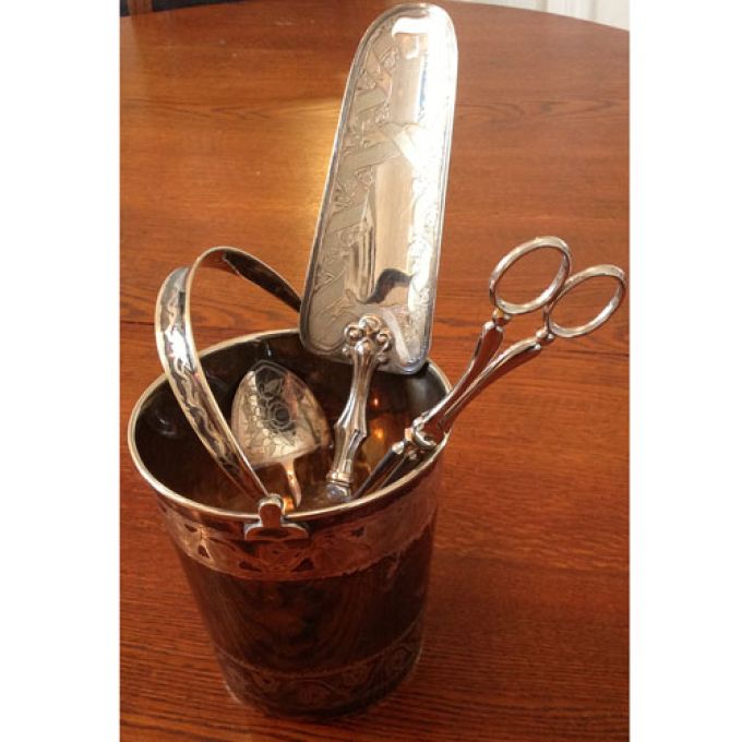 Hink m redskap Nysilver