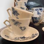 Kaffeservis 12 koppar med fat