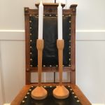 Paret Ljusstakar Trä