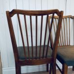 Set med 4 st 60-talsstolar