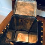 Plåtburk kinesiskt motiv