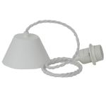 Upphäng Canberra Twistad Tygkabel - 4 färger