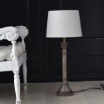 Bordslampa Nottingham Trä - höjd 62 cm