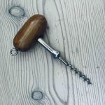 Korkskruv trä m ögla