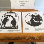 Set med 6 st grafiska blad - HC Andersson