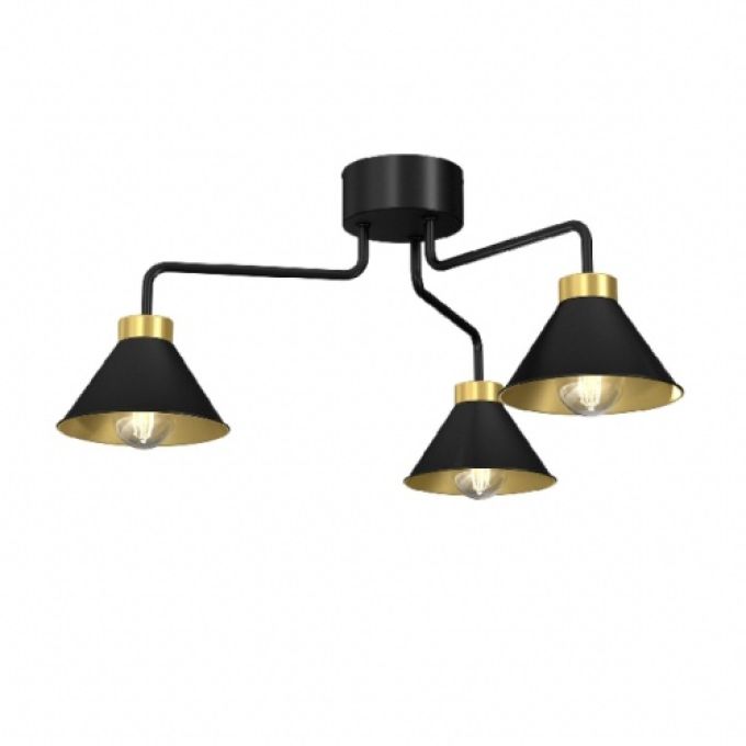 Demet taklampa 3 kupor