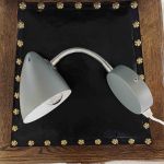 Vägglampa böjbar arm - ny