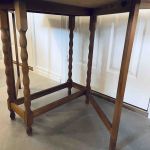 Klaffbord gråmålad skiva