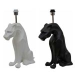 Lampfot Keramik PANTHER - två färger