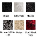 Posh Kudde i Tibetanskt Lammskinn 40*80