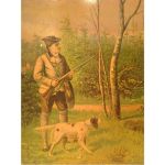 Paret Tavlor Jägare Kartongtryck