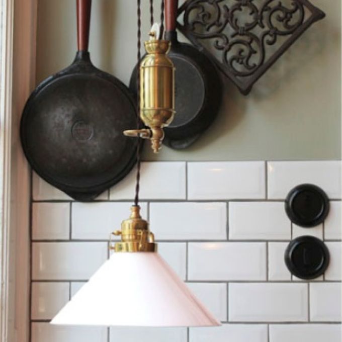 Skomakarlampa med skomakarskärm - 2 varianter - 2 färger