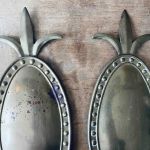 Paret lampetter metall