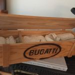 Trälåda Bugatti