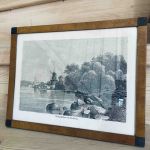 Äldre tryck Biskopsudden vid Stockholm