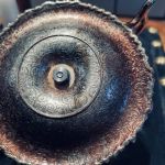 Paret biblioteksljusstakar m handtag