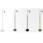 Enarmad golvlampa böjbar arm