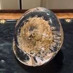 Glaskonst Brevtyngd Snäckformad