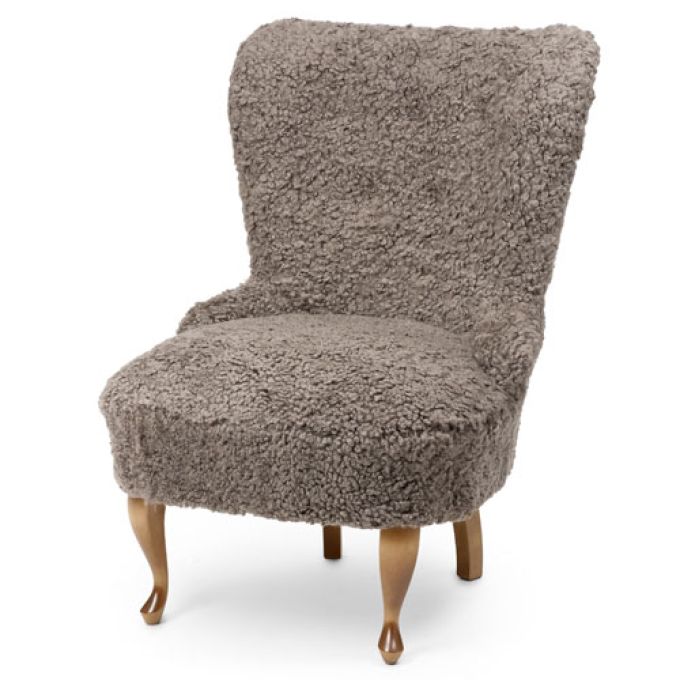 Emmafåtölj Fårskinn