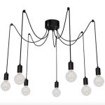 Taklampa Spindel 7 armar