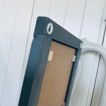 Griffeltavla blålaserat trä