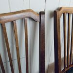 Set med 4 st 60-talsstolar