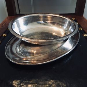 Paret uppläggningsfat rostfritt - Gense