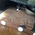 Bordspendyl Waterbury Clock Company