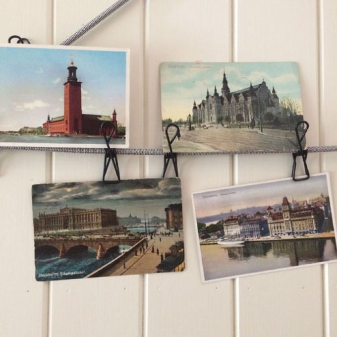 Vykort Stockholm - set med 4 st