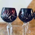 Set med 5 likörglas