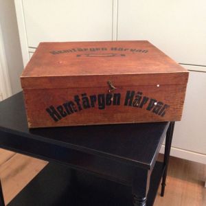 Låda Hemfärgning