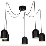 Taklampa Spider 5 armar