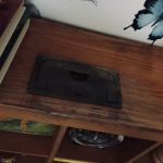 Trälåda med många fack