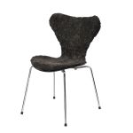 Stolsöverdrag Fårskinn - modell Mina