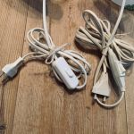 Paret vägglampor sänglampor