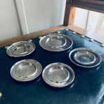 Set med 5 st ljusbrickor