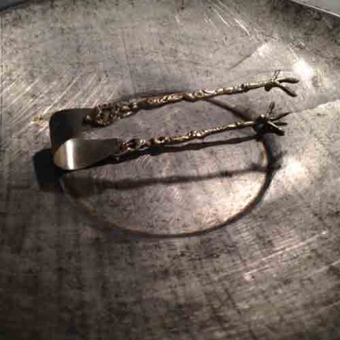 Liten sockertång nysilver