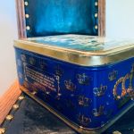 Äldre plåtburk Amigo Ystad