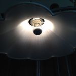 Lampskärm Veckad Satin
