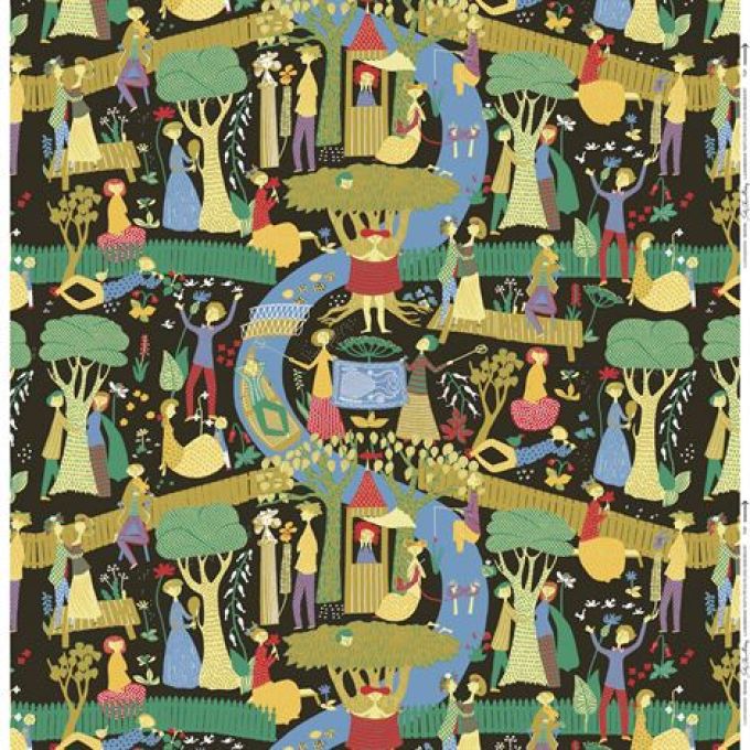 TYG Lustgården - Stig Lindberg - 3 färger