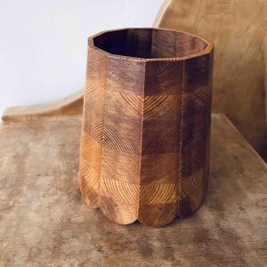 Lampskärm i trä retro